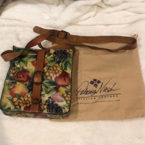 Patricia Nash Italian Leather Cross Body Bag